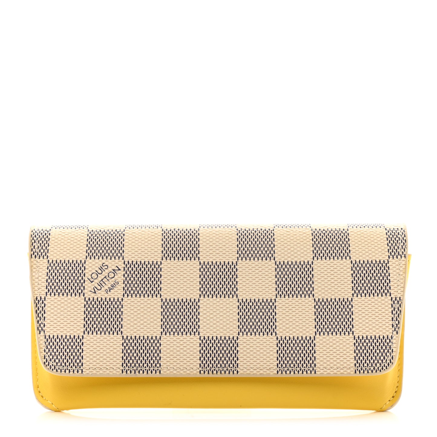 Damier Azur Woody Sunglasses Case Pineapple