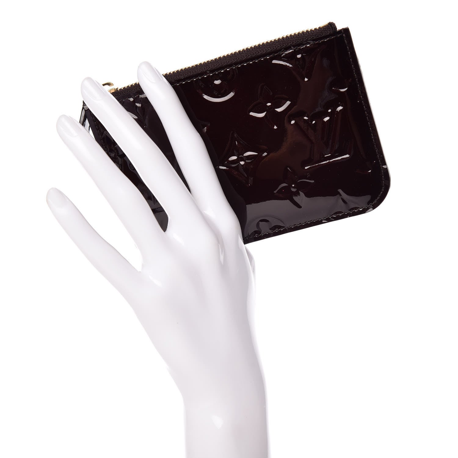 Louis Vuitton Vernis Key Pouch Amarante 2 of 6