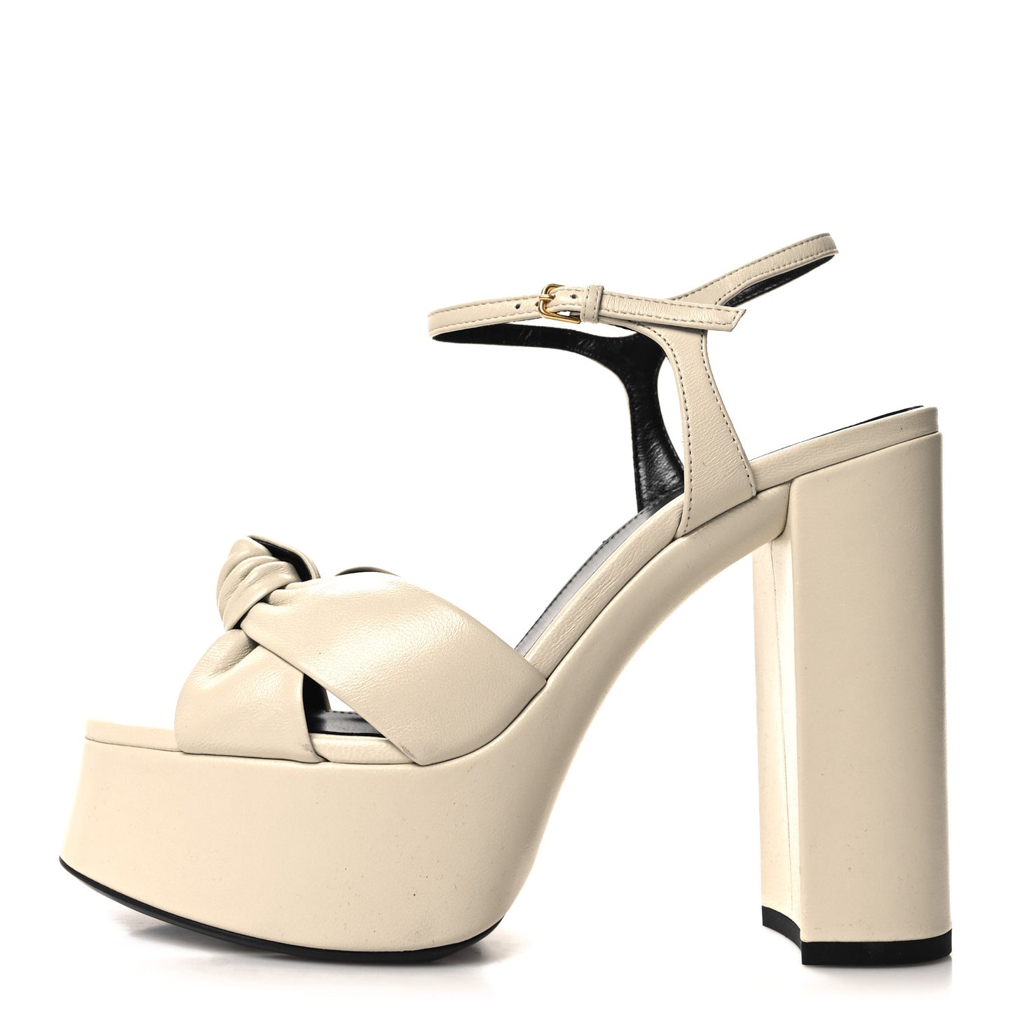 Vendome Bianca 85 Platform Sandals 38 Pearl
