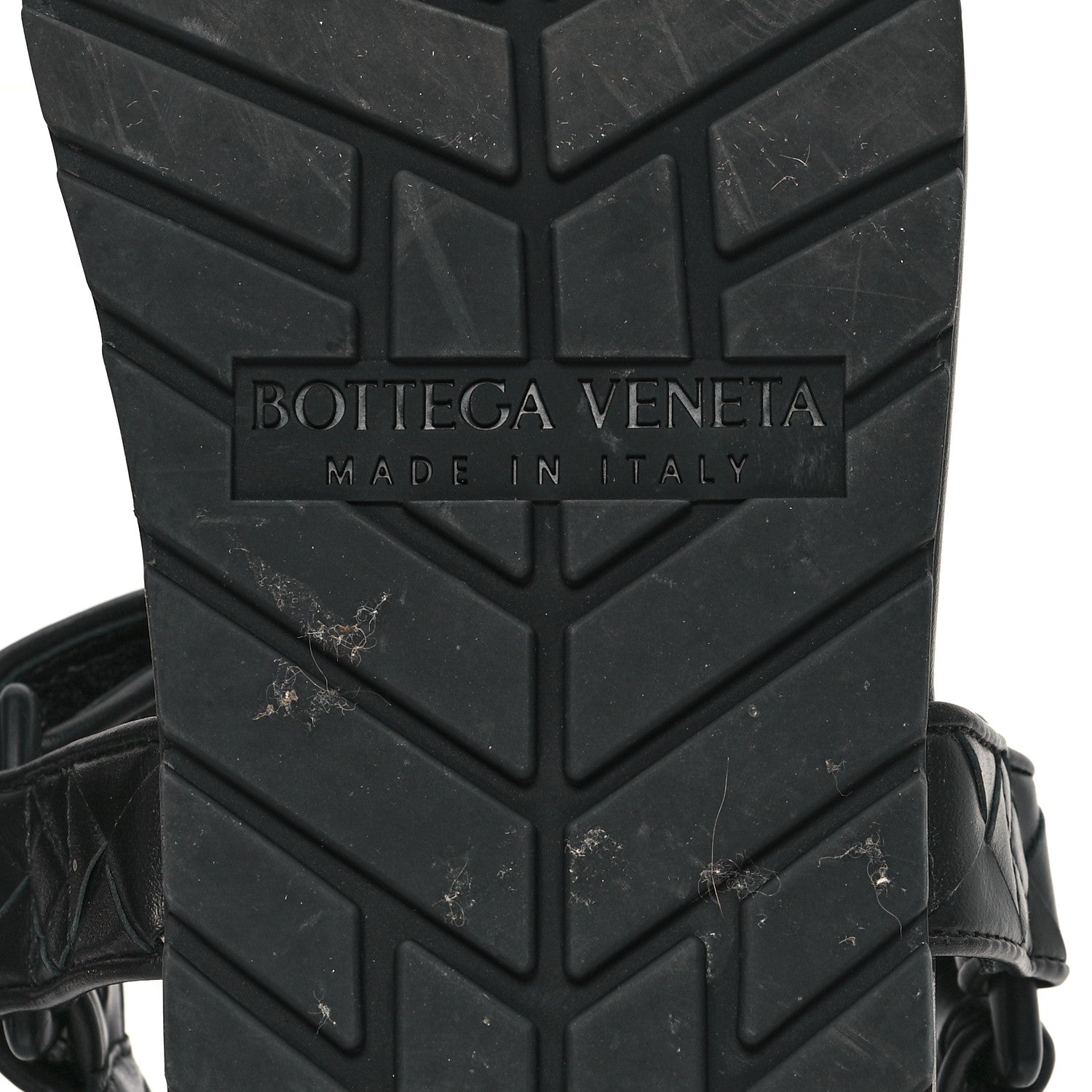 Bottega Veneta Nappa Intrecciato Trip Sandals 36 Black 7 of 8