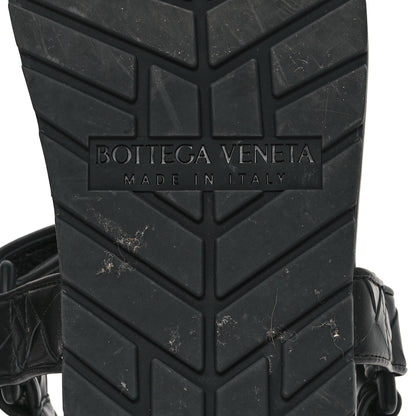 Bottega Veneta Nappa Intrecciato Trip Sandals 36 Black 7 of 8
