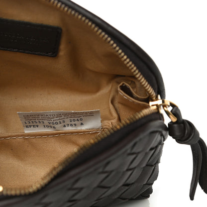 Bottega Veneta Nappa Intrecciato Cosmetic Case Brown 5 of 10