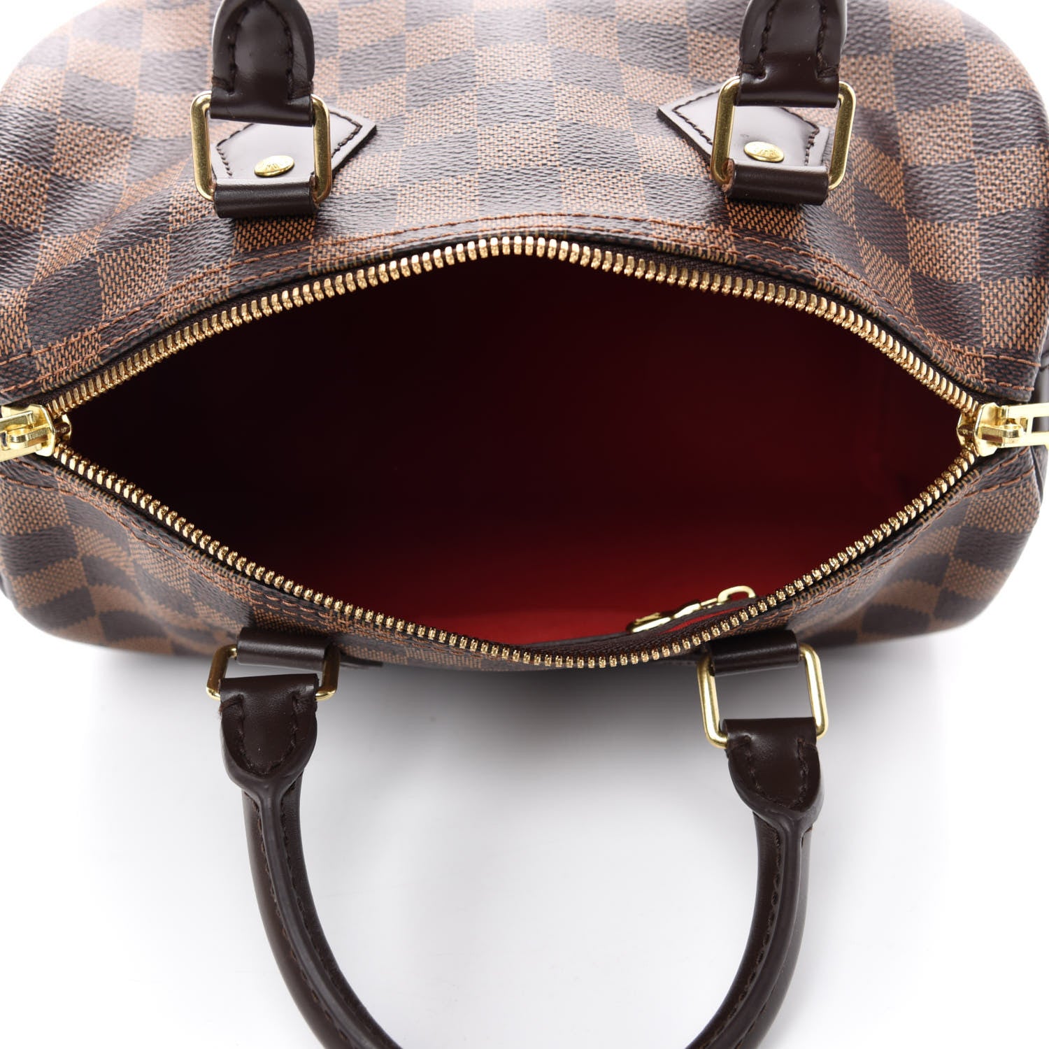 Louis Vuitton Damier Ebene Speedy Bandouliere 25 6 of 13