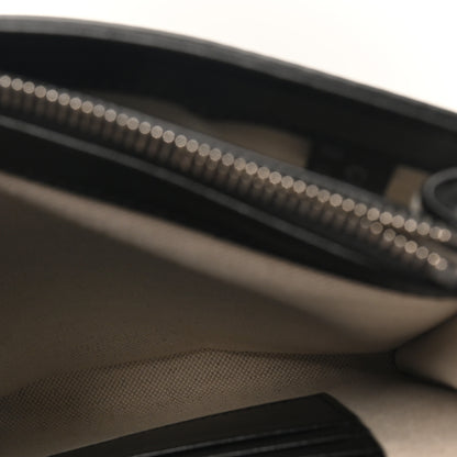 Gucci Calfskin GG Tennis Embossed Messenger Bag Black 5 of 11
