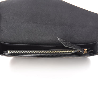 Louis Vuitton Monogram Blossom Pochette Felicie Chain Wallet Black 5 of 13