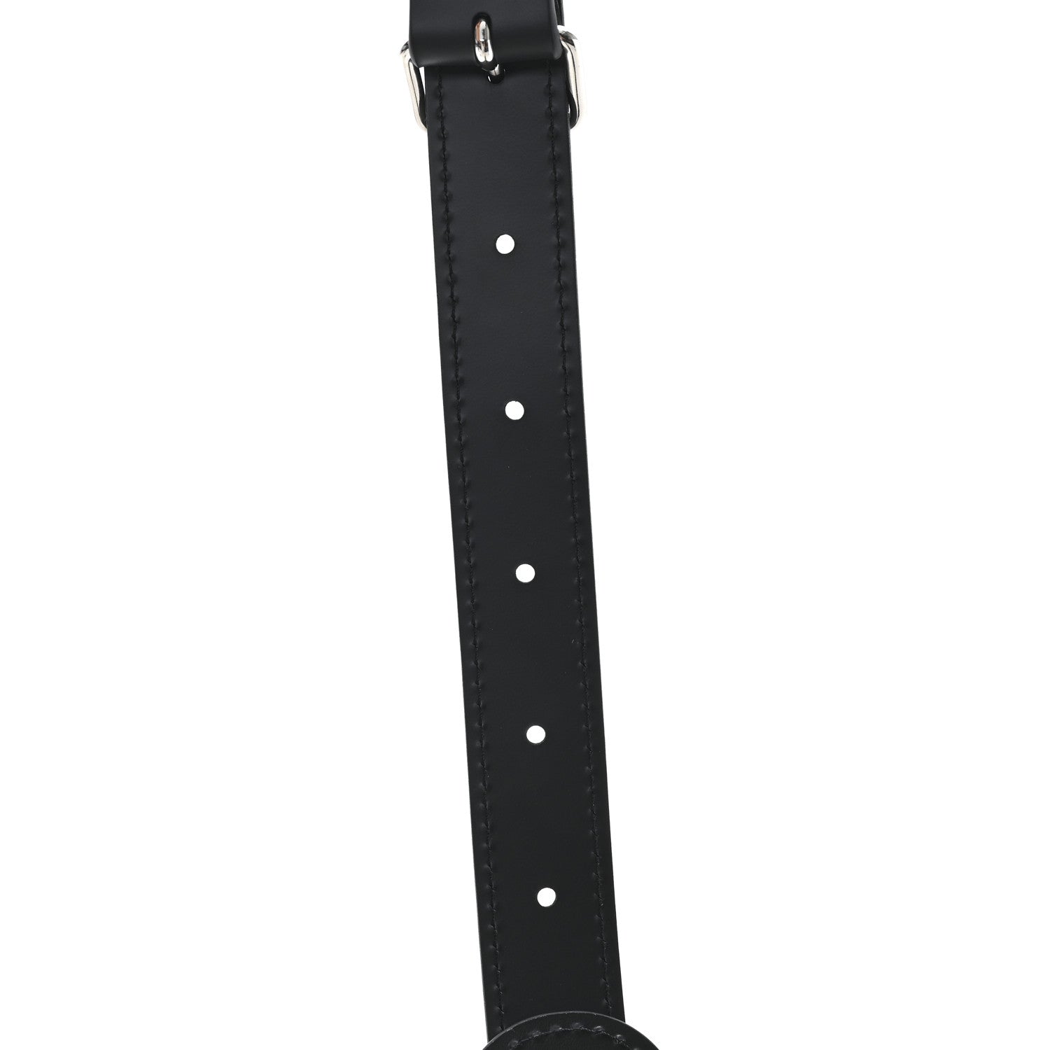 Louis Vuitton Calfskin 25mm Adjustable Shoulder Strap Black 4 of 4