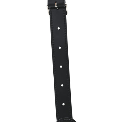 Louis Vuitton Calfskin 25mm Adjustable Shoulder Strap Black 4 of 4