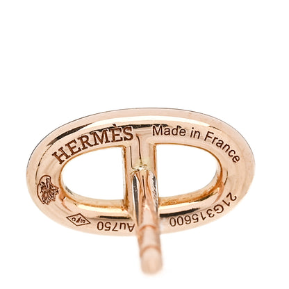 Hermes 18K Rose Gold TPM Farandole Stud Earrings 4 of 5