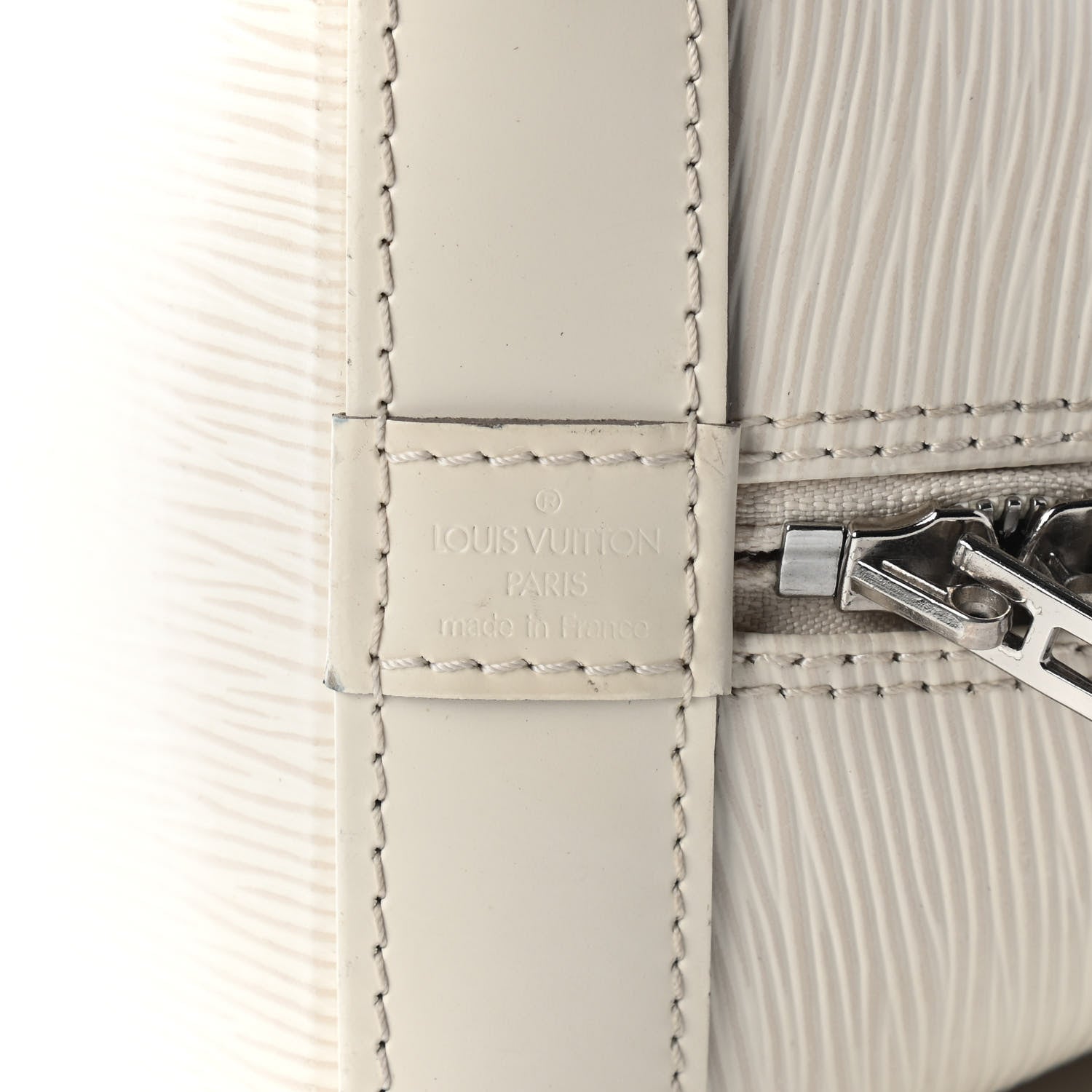 Louis Vuitton Epi Alma PM Ivory 6 of 10