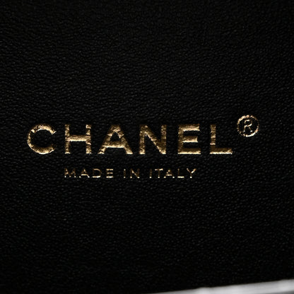 Chanel Caviar Quilted Small CC Filigree Vanity Case Black 6 of 10