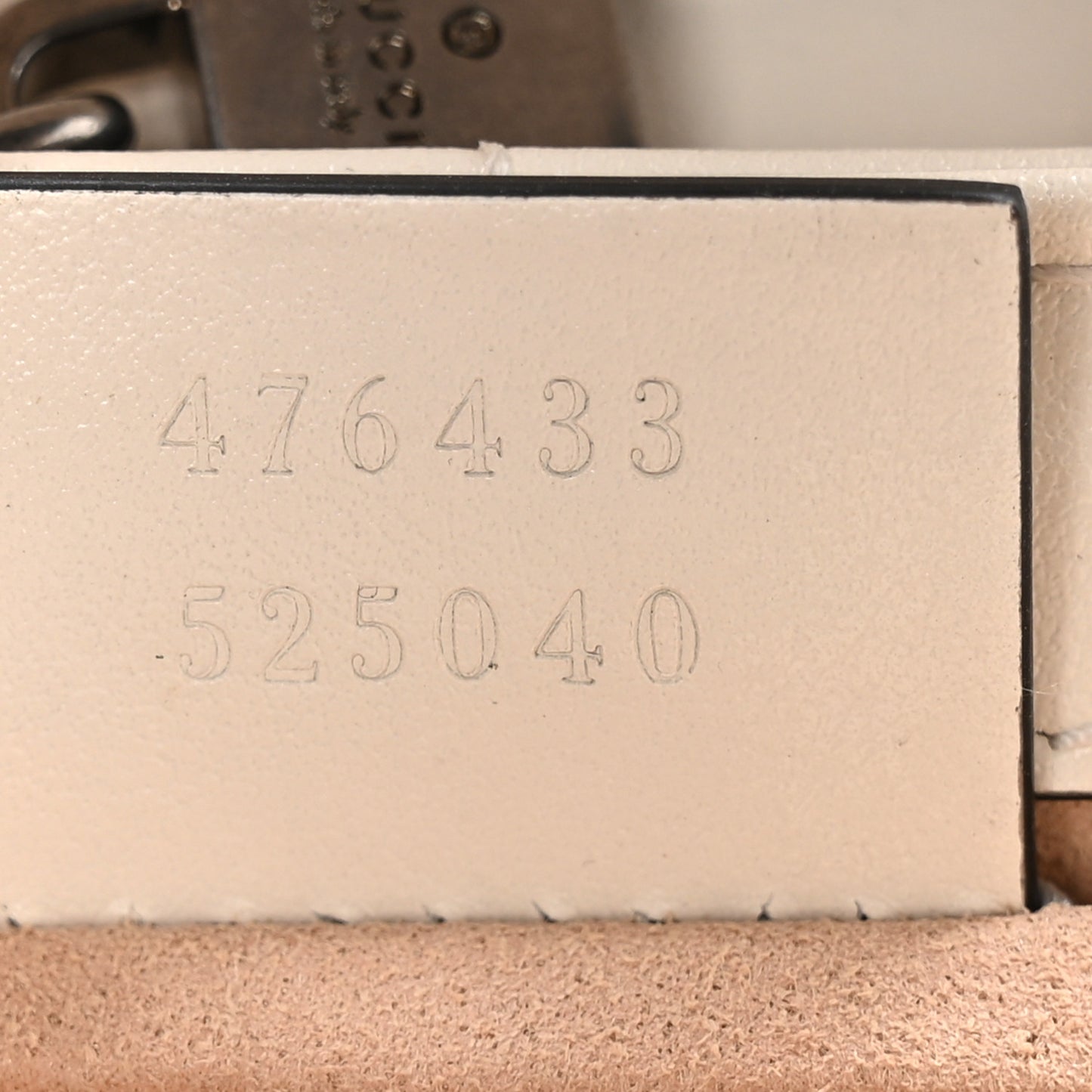 Calfskin Crystal Matelasse Aria Super Mini GG Marmont Shoulder Bag Mystic White Multicolor