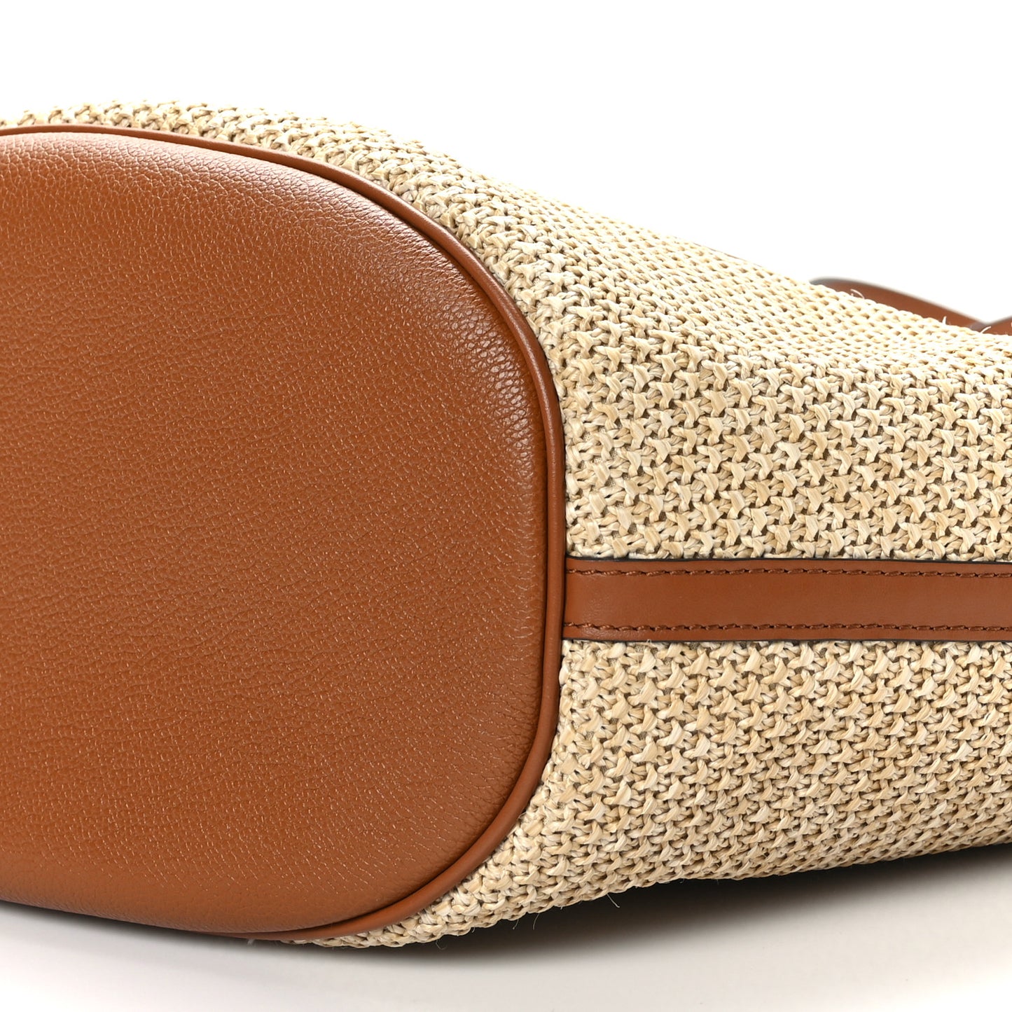 Raffia Saint Jacques Tote Caramel