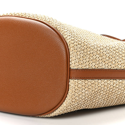 Louis Vuitton Raffia Saint Jacques Tote Caramel 9 of 9