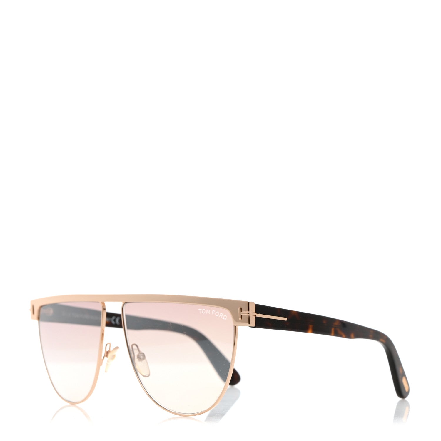 Tom Ford Stephanie Sunglasses Havana 1 of 8