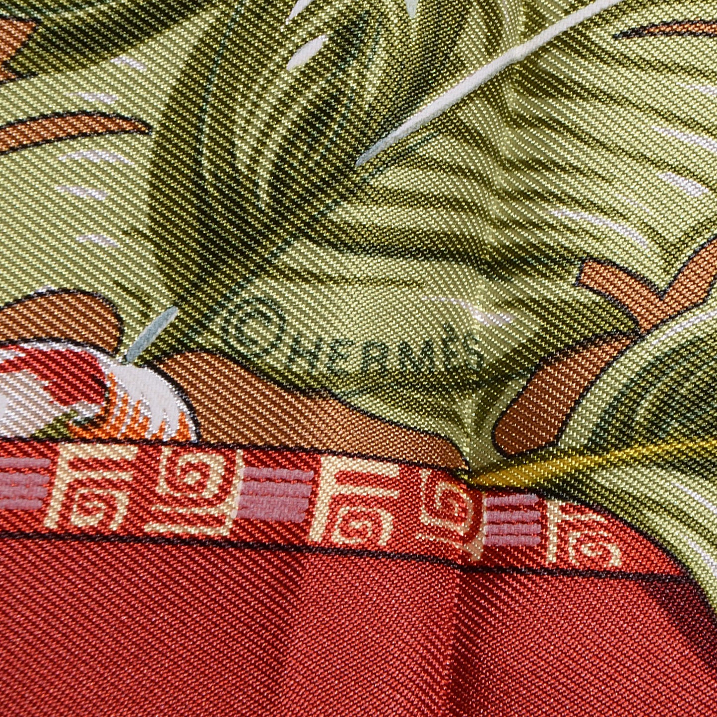 Silk Aloha Scarf 90