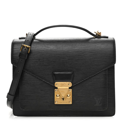Louis Vuitton Epi Monceau Black 1 of 12