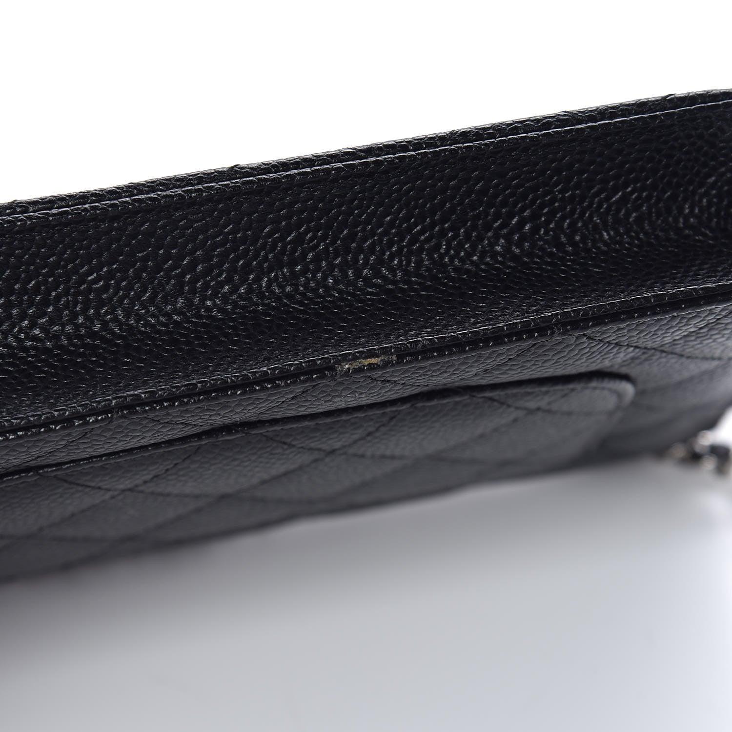Chanel Caviar Quilted Wallet On Chain WOC Black 14 of 14