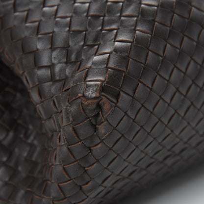 Bottega Veneta Nappa Intrecciato Large Classic Chain Strap Tote Ebano 9 of 17