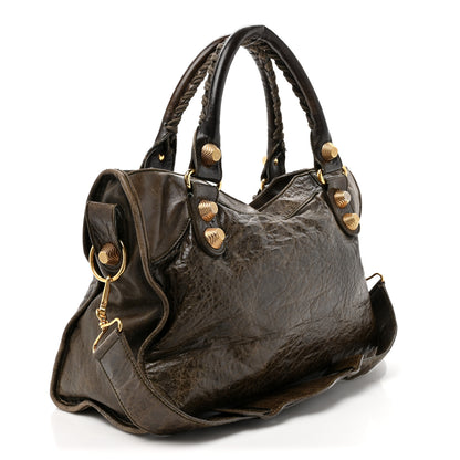 Balenciaga Agneau Giant 21 Gold Hardware City Anthracite 3 of 20