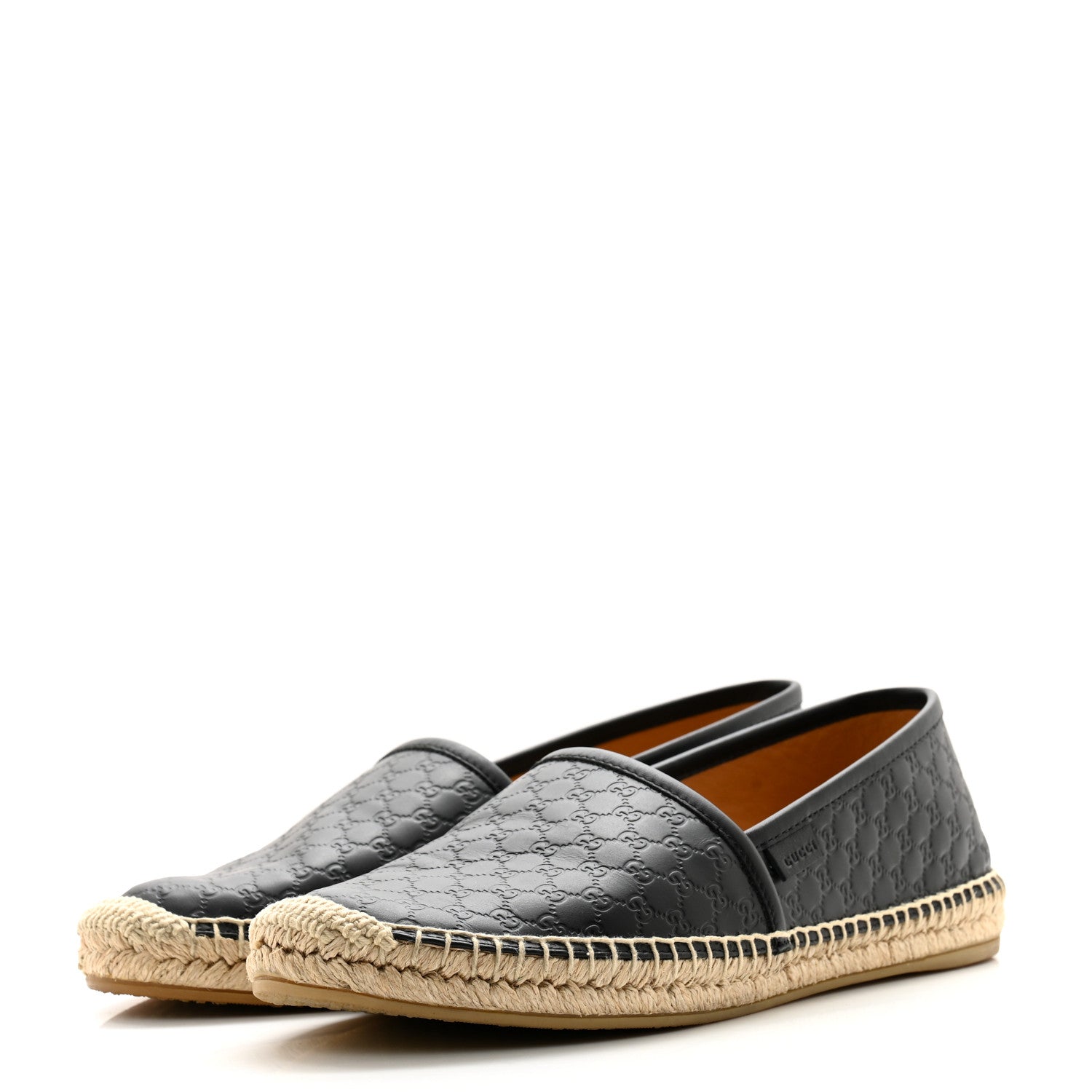 Gucci Microguccissima Signature Espadrilles 38 Black 3 of 12