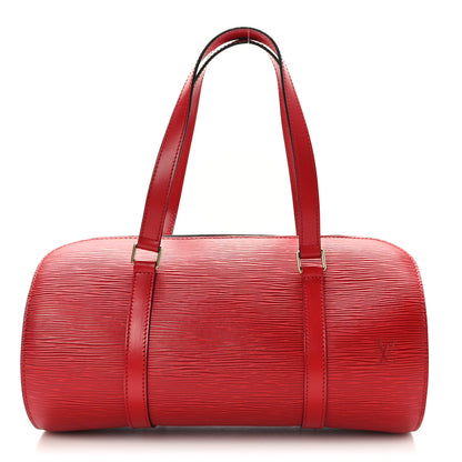 Louis Vuitton Epi Soufflot Castillan Red 1 of 8