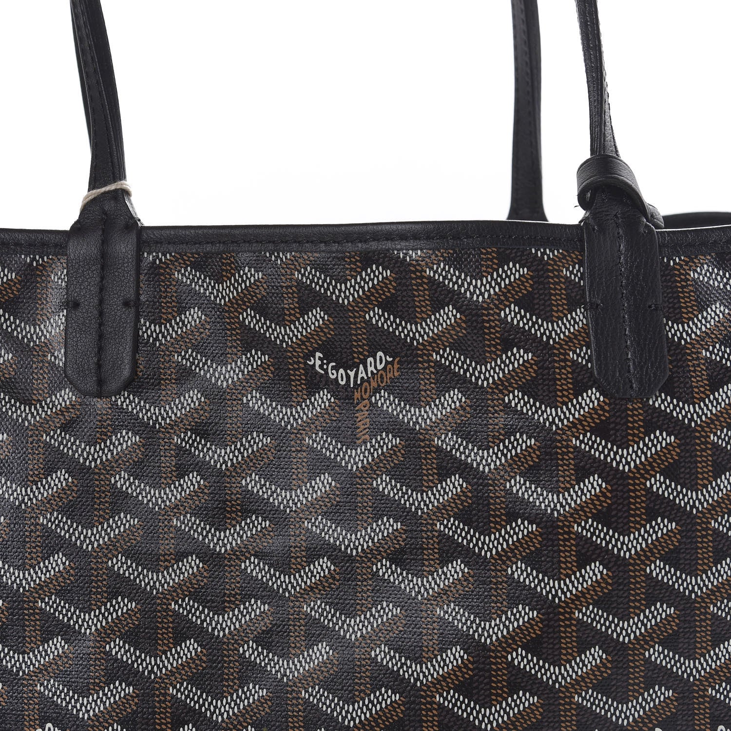 Goyard Goyardine Saint Louis PM Black 10 of 10