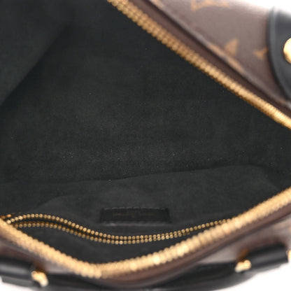 Louis Vuitton Monogram Petite Malle Souple Black 5 of 9