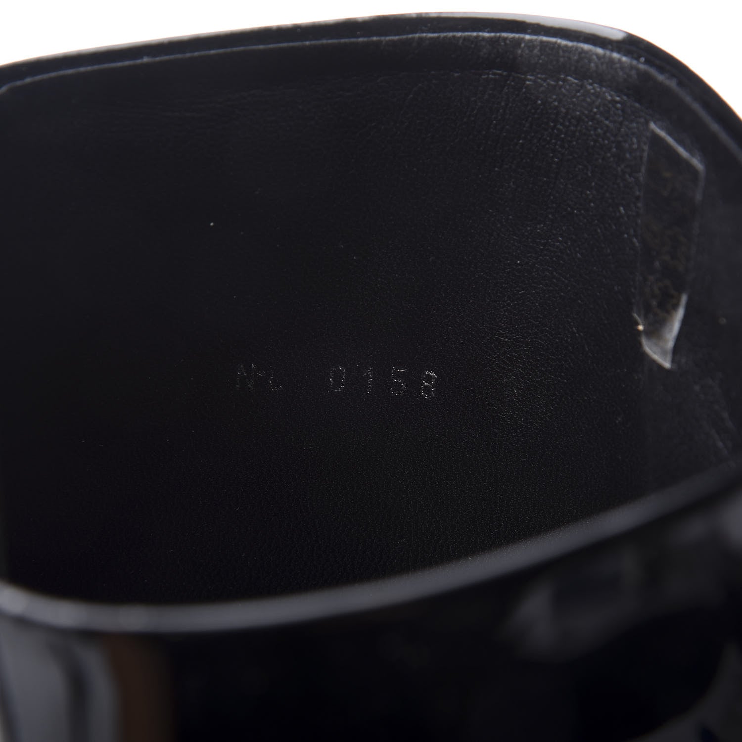 Louis Vuitton Patent Silhouette Boots 38 Black 7 of 8