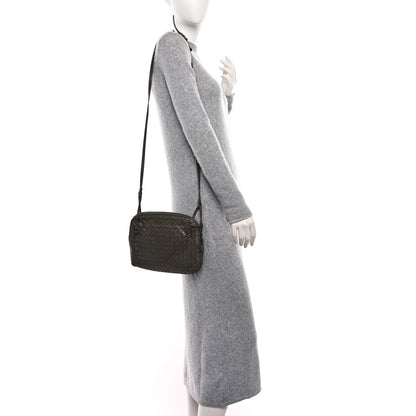 Bottega Veneta Nappa Intrecciato Nodini Crossbody Messenger Light Grey 2 of 11
