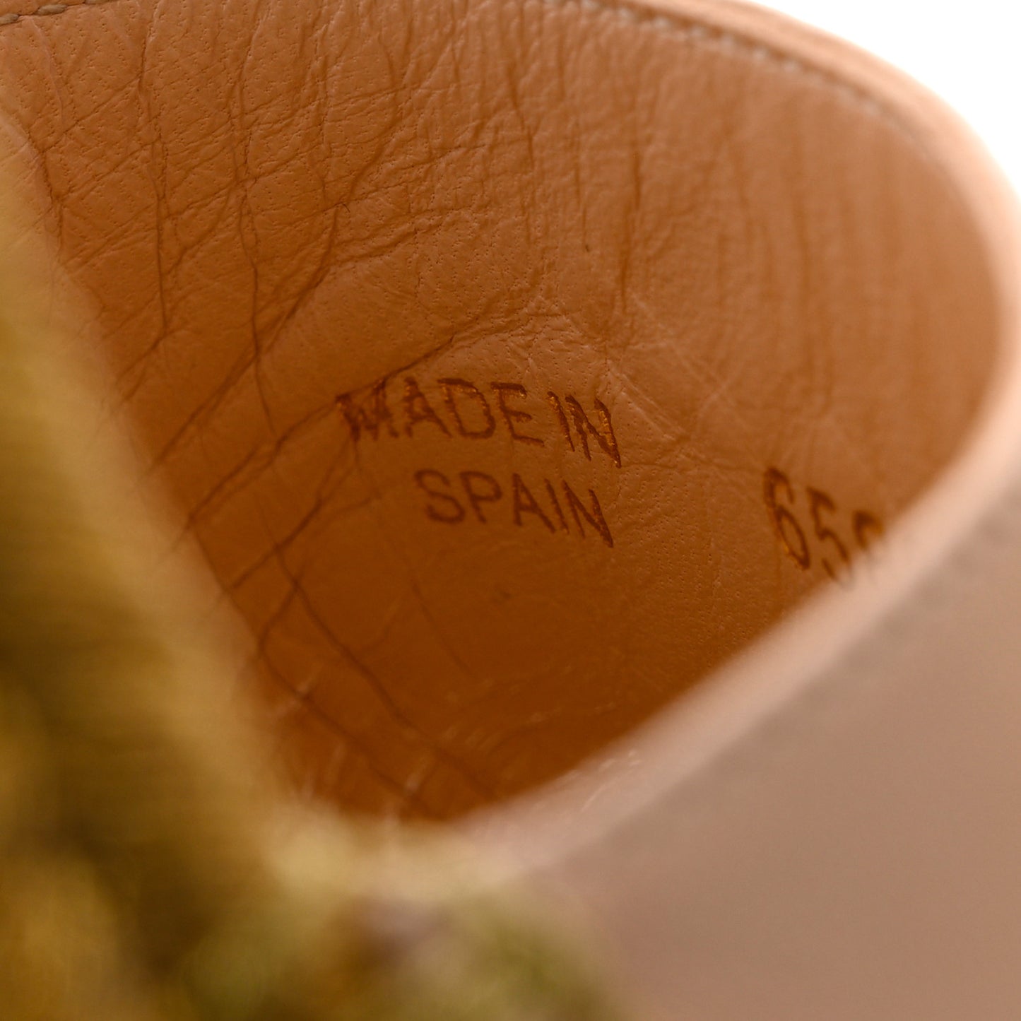 Malaga Kid Lifford Calfskin GG Espadrille Wedge Sandals 39 Skin Rose Dusty White