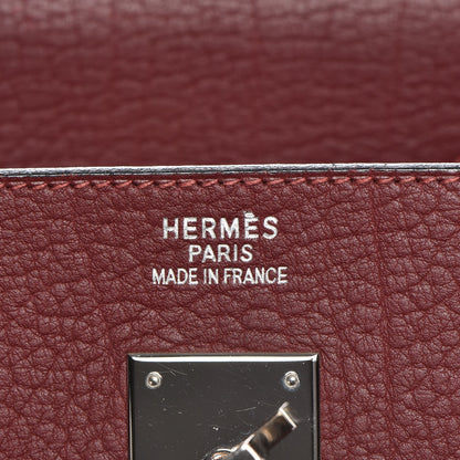 Hermes Fjord HAC Birkin 32 Rouge H 10 of 28