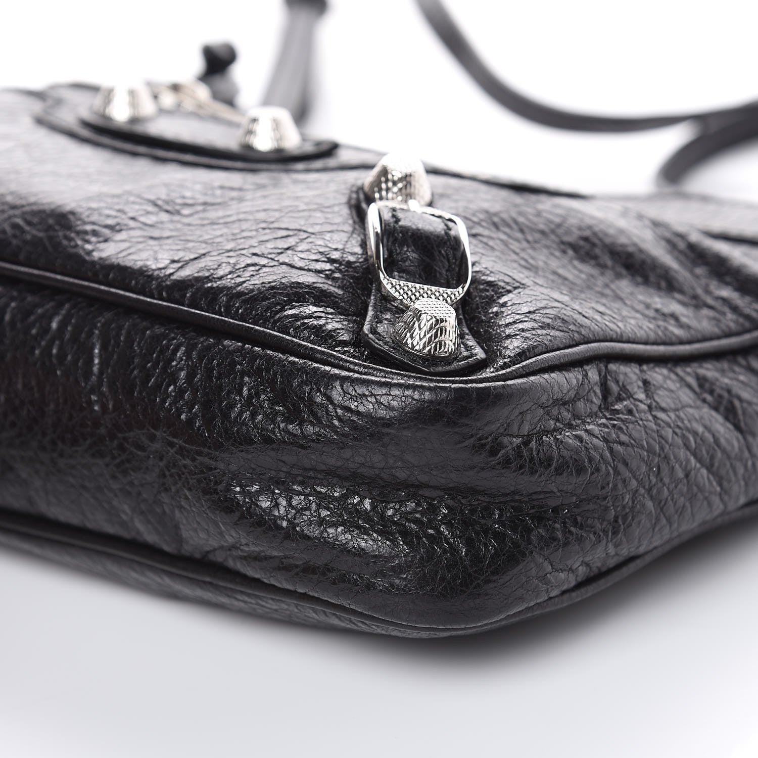 Balenciaga Agneau Giant 12 Silver Hardware Hip Black 9 of 9