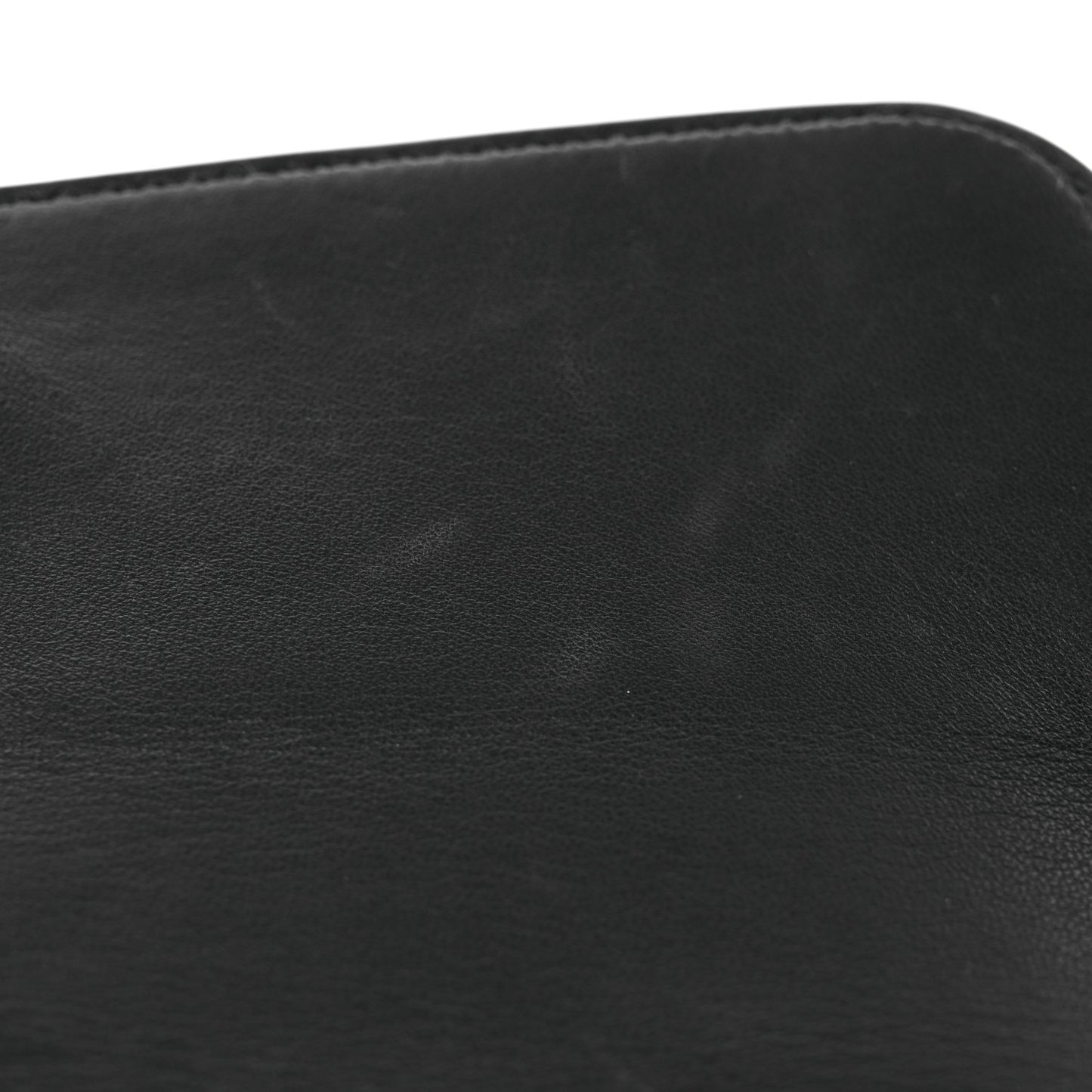 Grainy Calfskin VSling Belt Bag English Green
