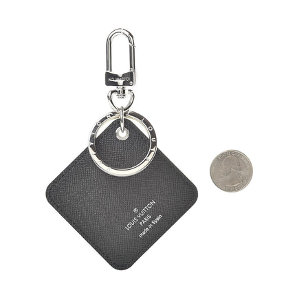 Louis Vuitton Damier Graphite Rope Bag Charm Key Ring White 2 of 5
