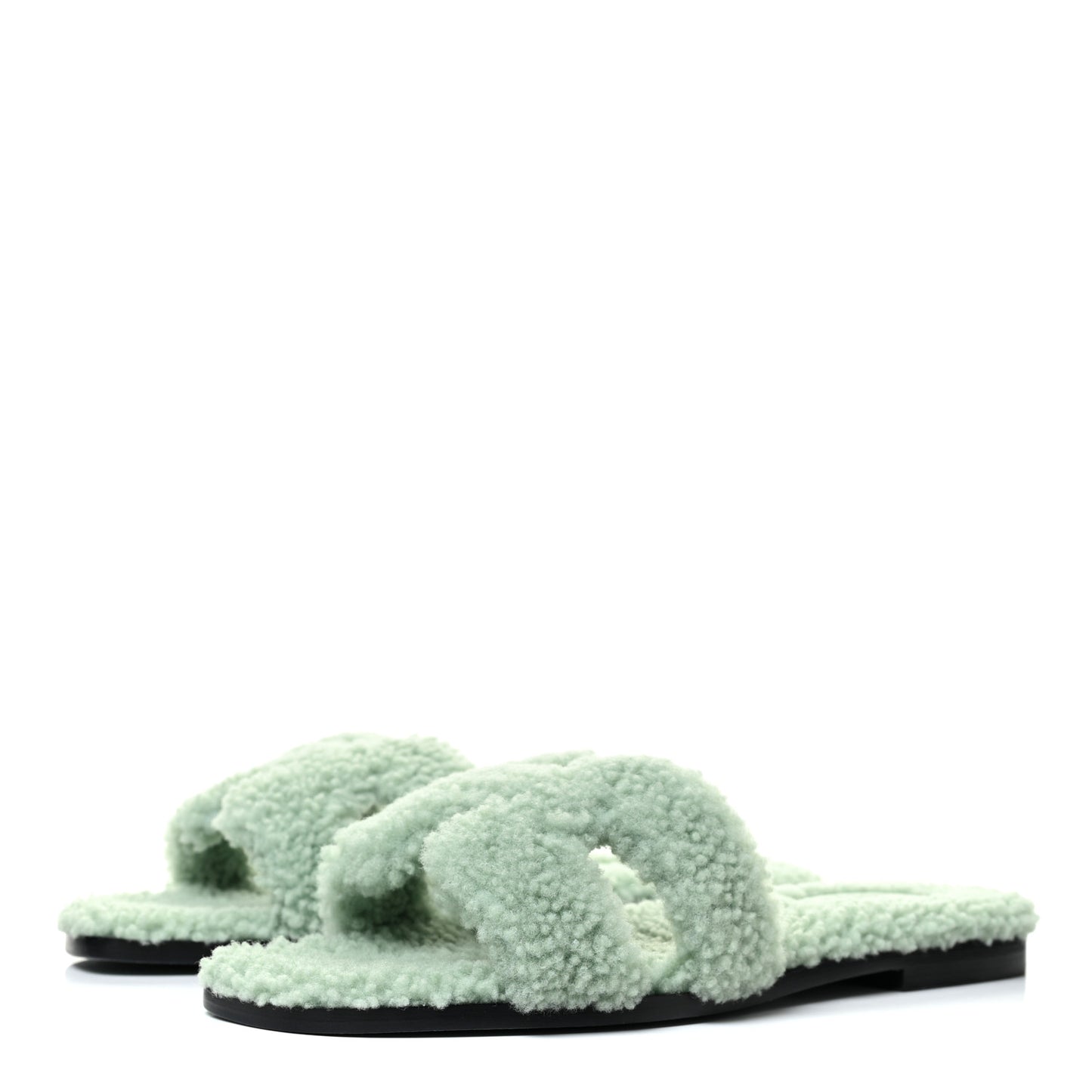 Woolskin Oran Sandals 38 Vert D'Eau