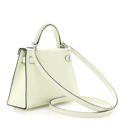 Hermes Epsom Mini Kelly Sellier 20 Vert Fizz 3 of 11