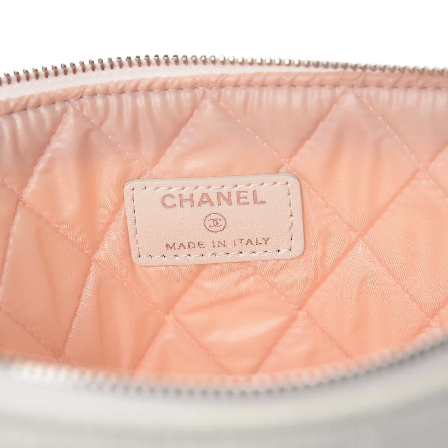 Chanel Canvas Medium Coco Cuba Cosmetic Case Yellow Turquoise 8 of 11