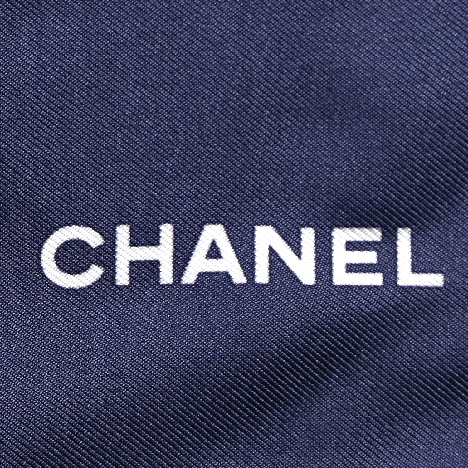 Chanel Silk CC Square Scarf Blue Pink 2 of 3