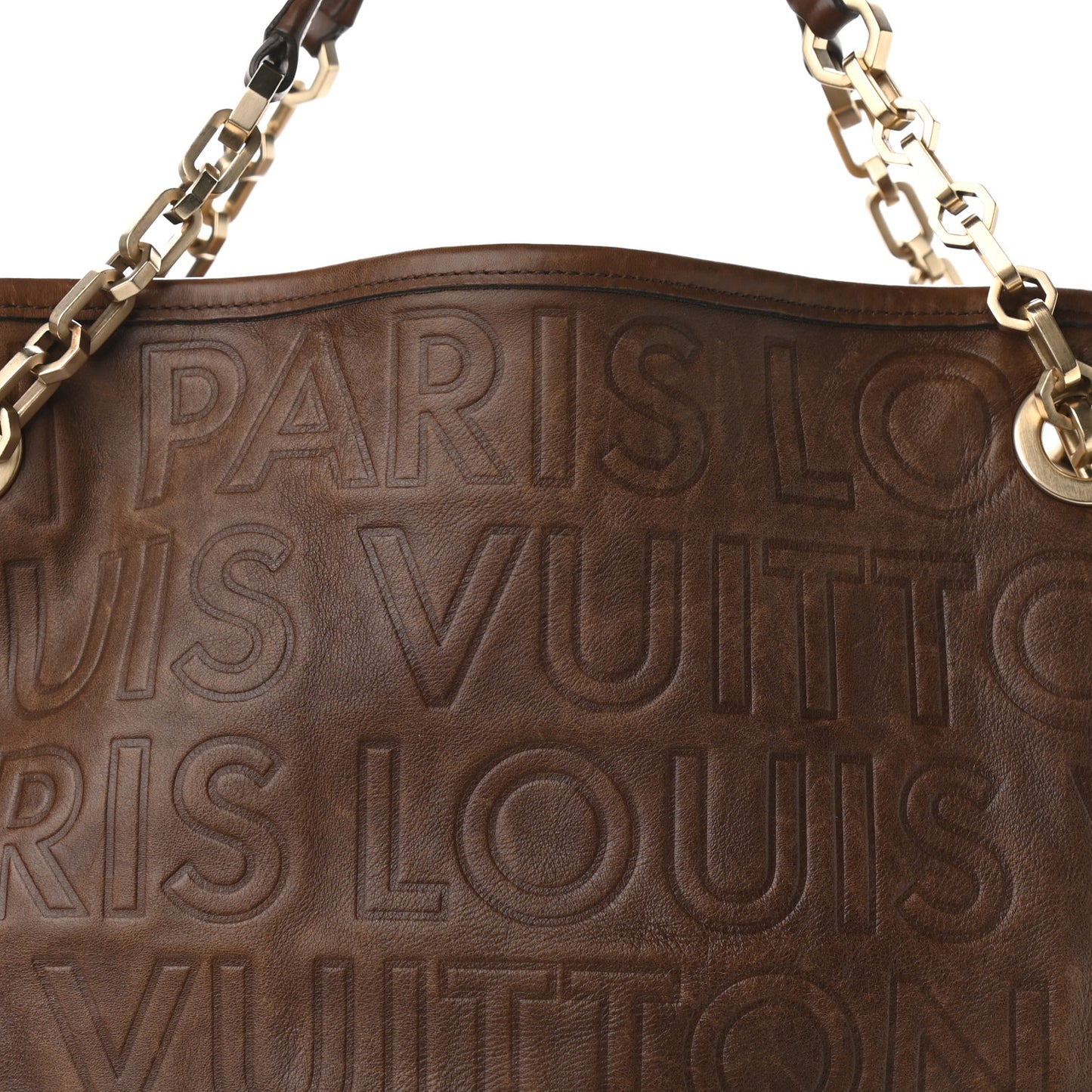 Monogram Paris Souple Whisper PM Chocolate