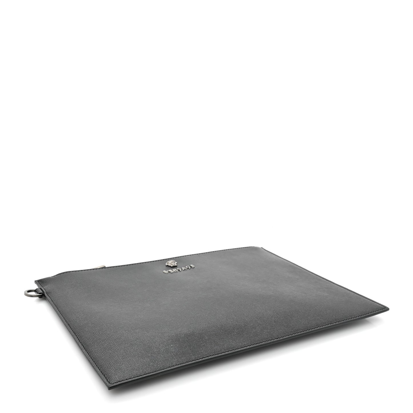 Calfskin La Medusa Pouch Black