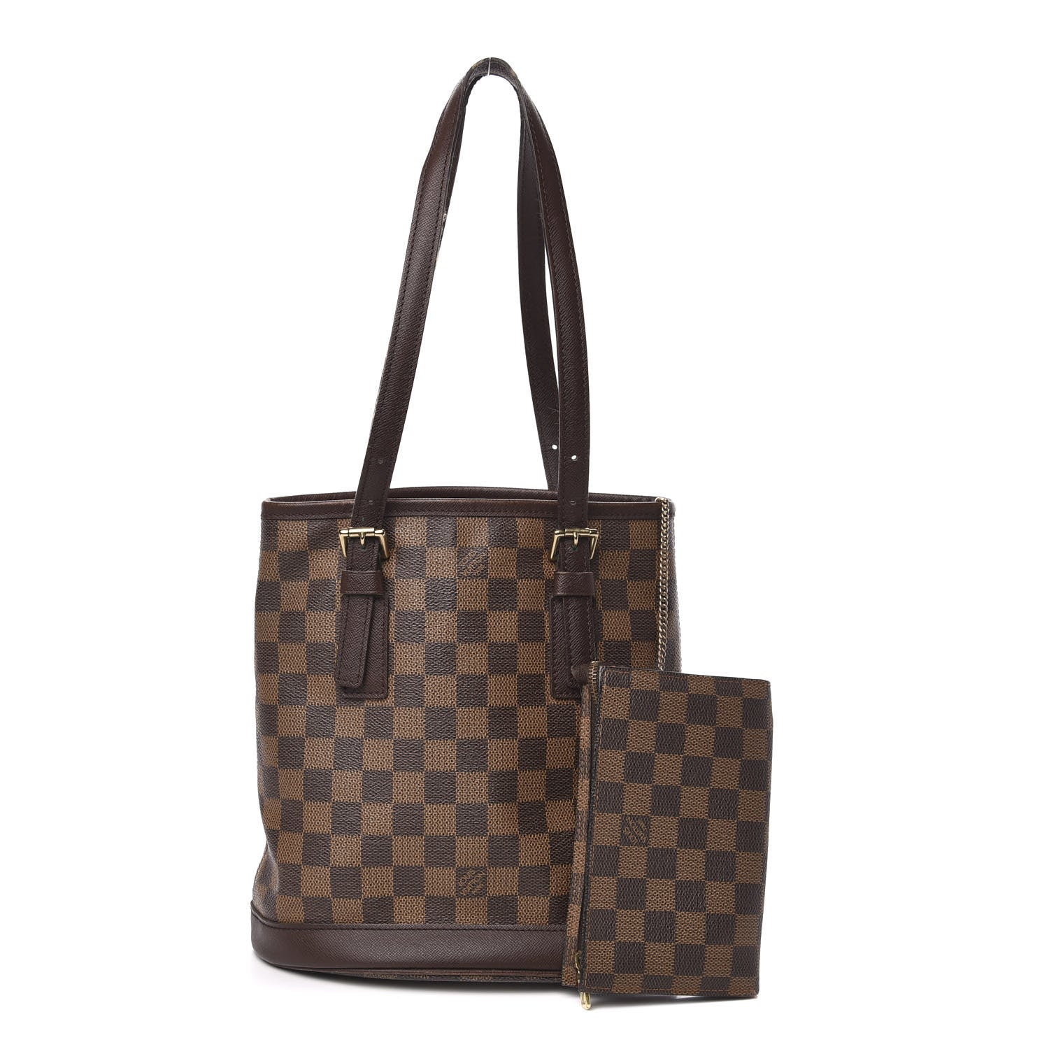 Louis Vuitton Damier Ebene Marais Bucket 23 1 of 13
