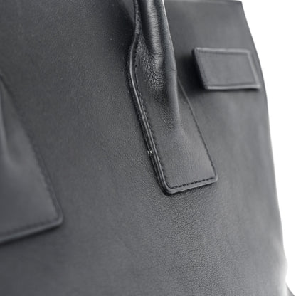 Saint Laurent Calfskin Small Sac De Jour Navy 22 of 26