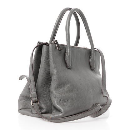 Miu Miu Goatskin Madras Top Handle Double Zip Tote Marmo 3 of 15