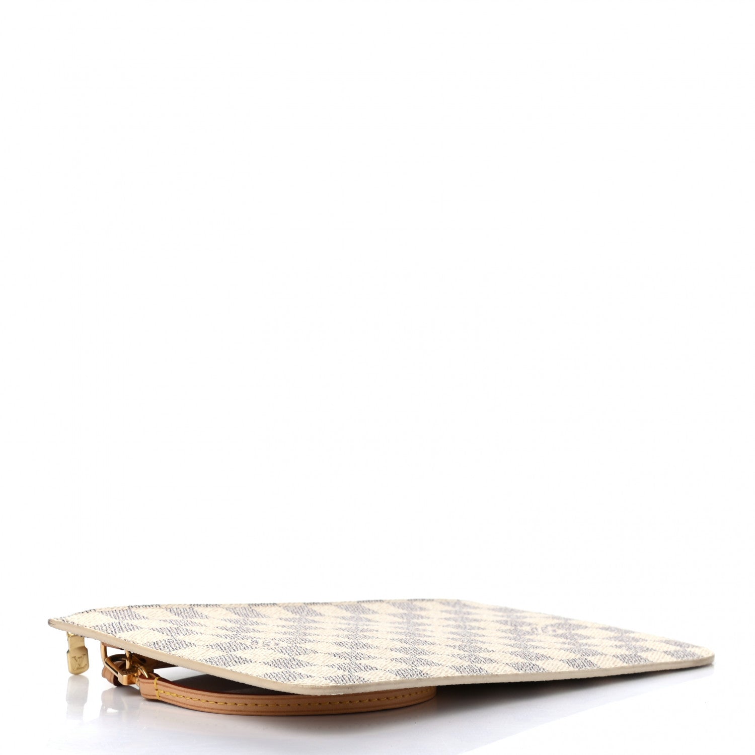 Louis Vuitton Damier Azur Neverfull MM GM Pochette Rose Ballerine 4 of 7