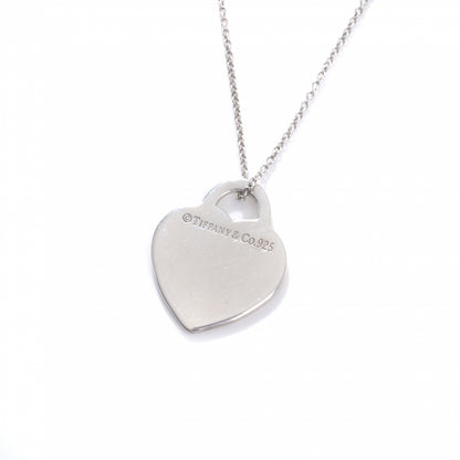 Tiffany Sterling Silver Small Return to Tiffany Heart Pendant Necklace 4 of 6