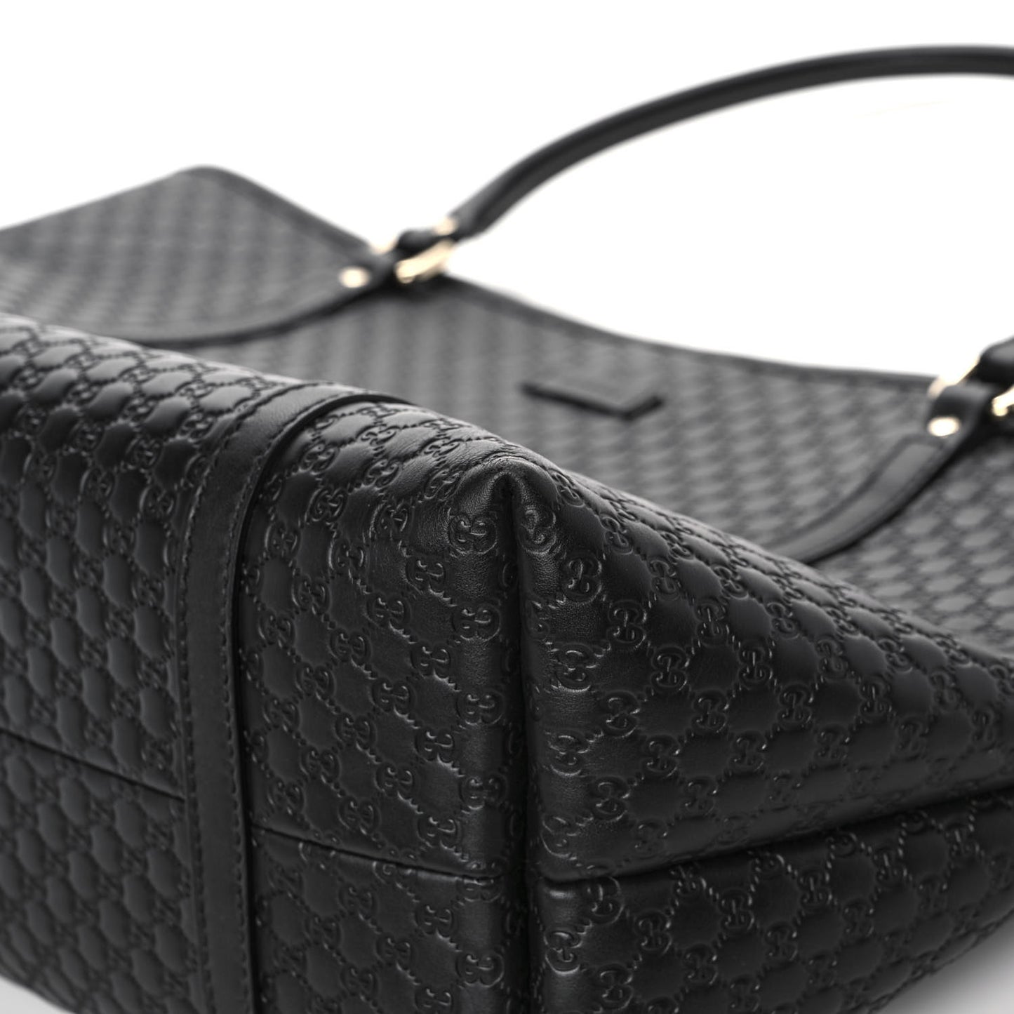 Microguccissima Medium Joy Tote Black
