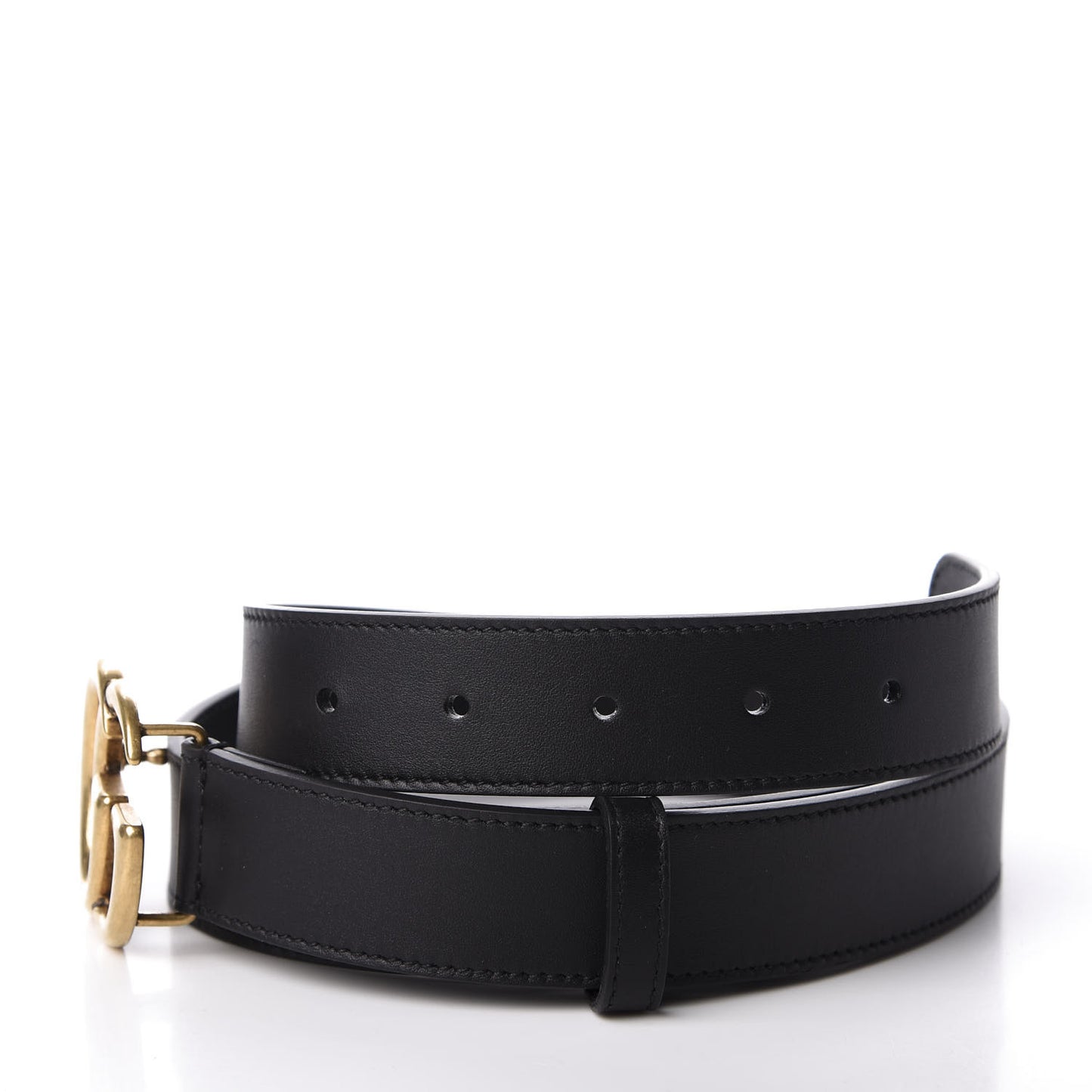 Calfskin Double G 30mm Belt 100 40 Black