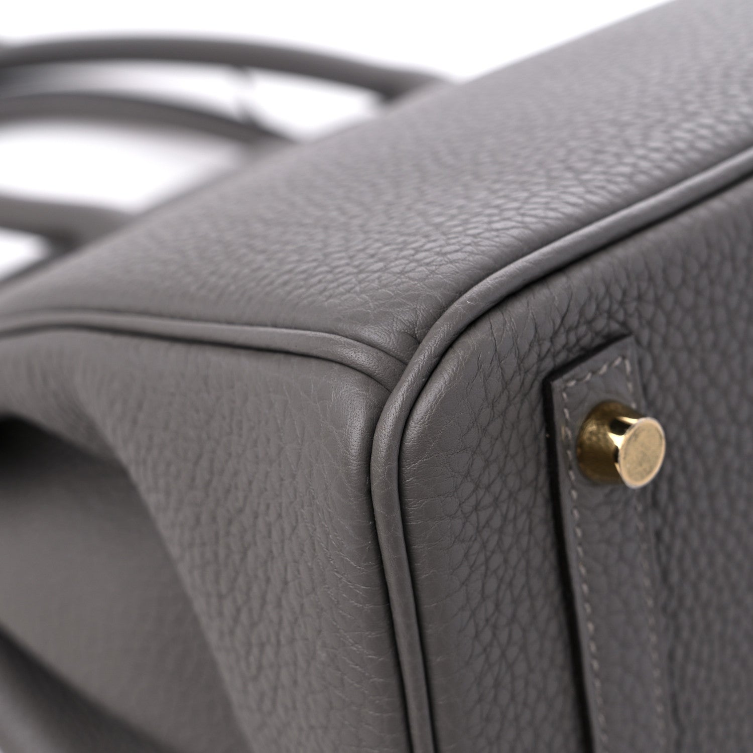 Hermes Togo BIRKIN 30 Gris Meyer 10 of 12
