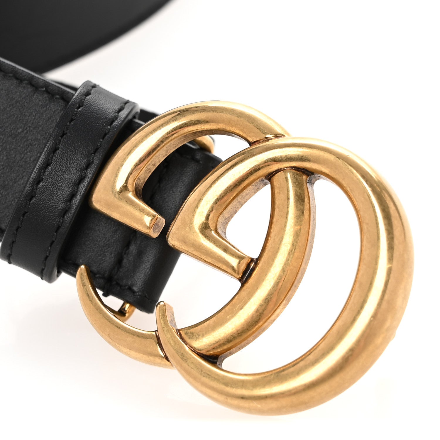 Gucci Calfskin Double G 30mm Belt 75 30 Black 6 of 7