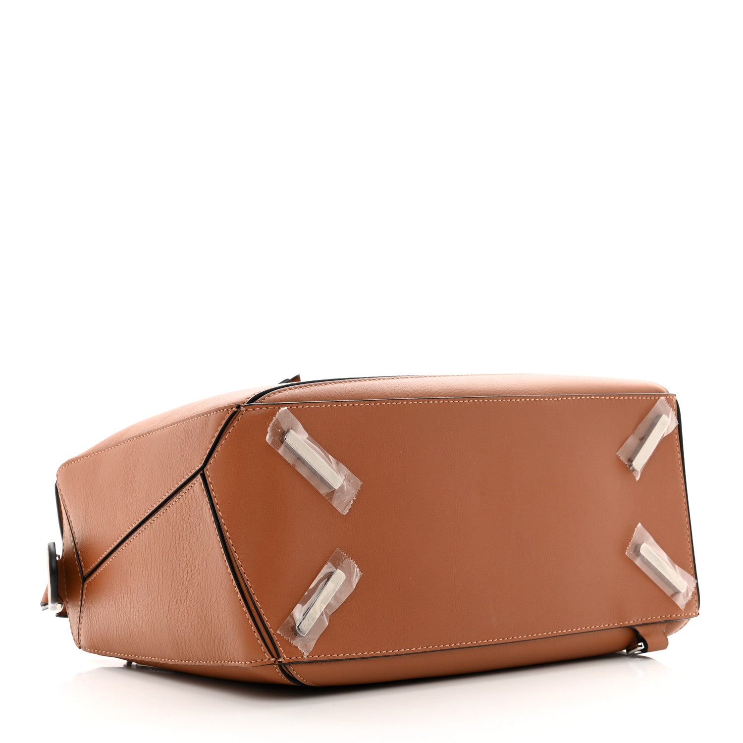 Loewe Calfskin Medium Puzzle Bag Tan 4 of 9